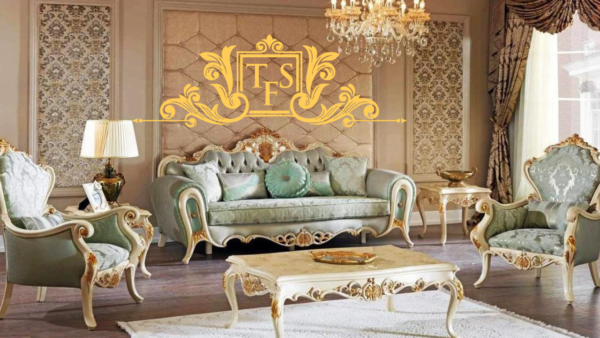 Living Room Classic Sofa Set