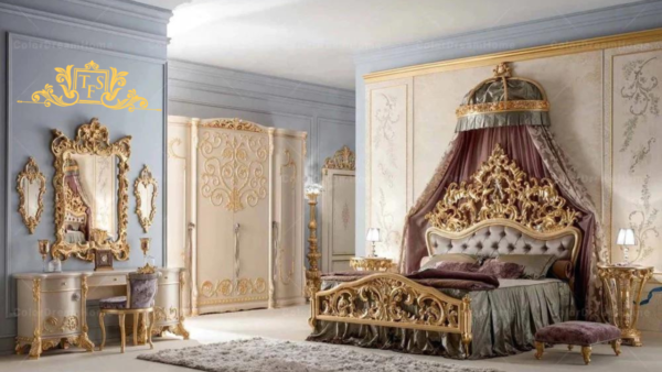 Classic Indian Style Bed Wooden