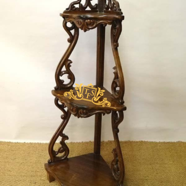 Wooden Corner Stand
