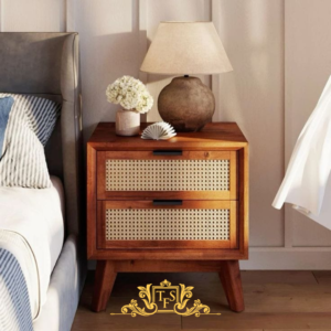 Wooden End Table in Teak Wood