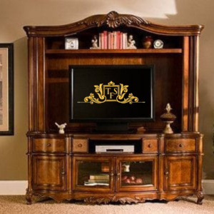 Modern Design Tv Unit with Showcase