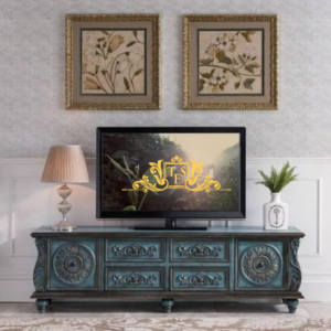 Handcrafted Custom Made Console TV Unit