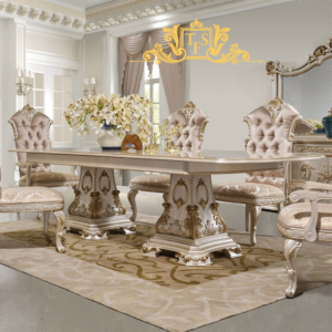 Handcrafted Dining Set in Royal Finish