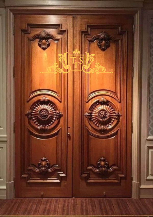 Teak Wooden Door Designs Online