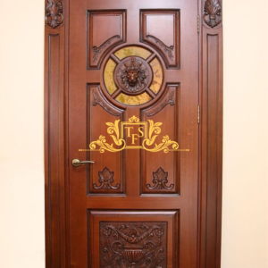 Main Door Design in Solid Teak