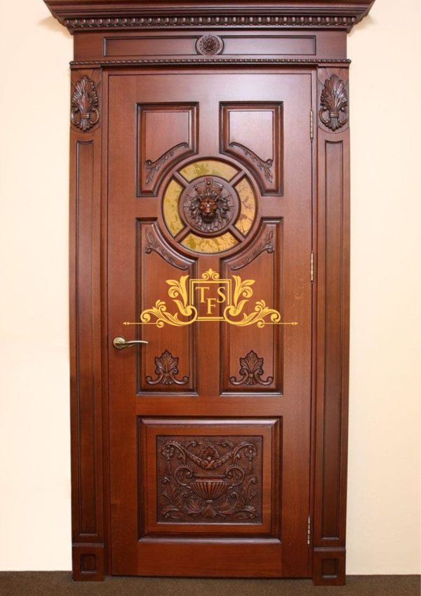 Main Door Design in Solid Teak