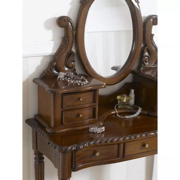 Classical Victorian Dresser Teak Wood High Gloss Finish - Image 3