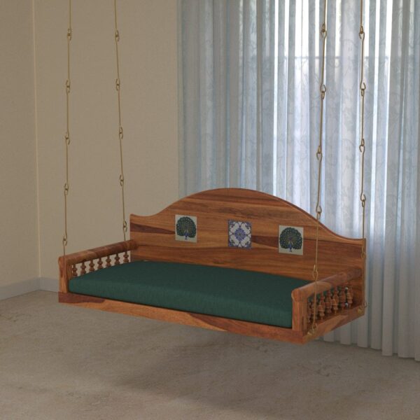 Wooden Handmade Swing - Image 4