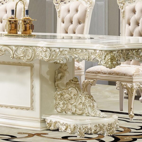 Royal Dining Table & Chairs Set - Image 3