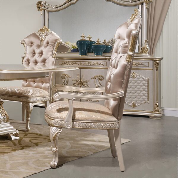 Handcrafted Dining Set in Royal Finish - Image 2