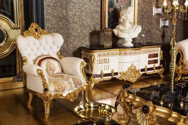 Teak Wood Sofa Set - Image 3