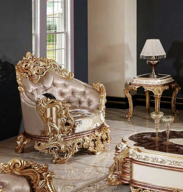 Exclusive Wooden Sofa Set, Living Room Set - Image 3