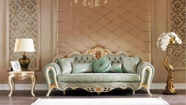 Living Room Classic Sofa Set - Image 5