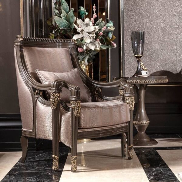 Antique Style Handcrafted chair - Image 2