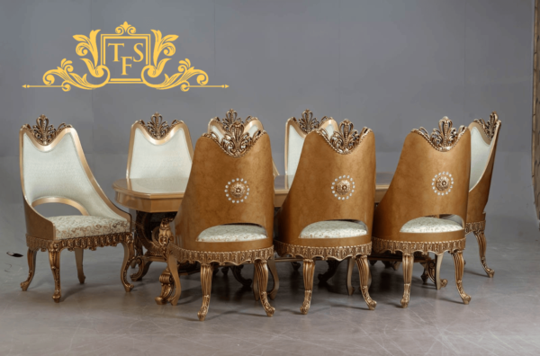 Gold Rush Dining Set in Teak Wood